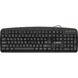 Клавиатура USB OFFICE HB-910 RU BLACK 45910 DEFENDER