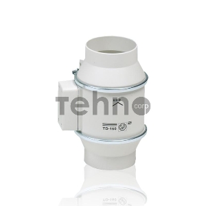 Вытяжной канальный вентилятор SOLER&PALAU TD-160\100N Silent 180м3/ч. 25 Вт. 24дБ (А) Вытяжной канальный вентилятор SOLER&PALAU TD-160\100N Silent 180м3/ч. 25 Вт. 24дБ (А)