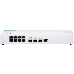 Коммутатор QNAP QSW-308-1C Unmanaged 10 Gb / s switch with 3 SFP + ports, of which 1 is combined with RJ-45, and 8 1 Gb / s RJ-45 ports, bandwidth up to 76 Gb / s, support JumboFrame, фото 6