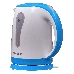 Чайник электрический Starwind SKP1217 1.8л. 2200Вт белый/голубой (корпус: пластик), фото 6