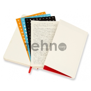 Еженедельник Moleskine CLASSIC WKNT POCKET SOFT 90x140мм 144стр. мягкая обложка красный