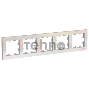 Рамка 5-м ATLAS DESIGN универс. жемчуг SchE ATN000405 Рамка 5-м ATLAS DESIGN универс. жемчуг SchE ATN000405