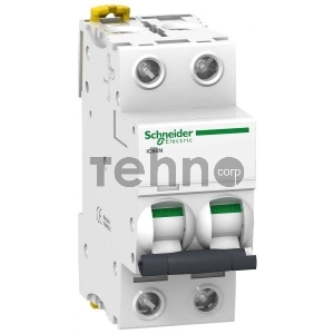 Выключатель автоматический модульный 2п C 3А 6кА iC60N Acti9 SchE A9F74203