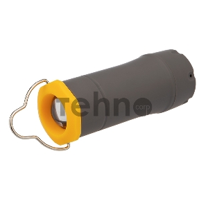 Фонарь универсальный ручной/туристический/кемпинговый 3 в 1, регулируемый фокус, складной подвес, 3 х ААА