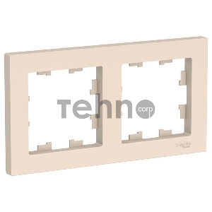 Рамка 2-м ATLAS DESIGN универс. беж. SchE ATN000202