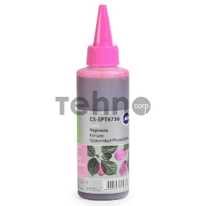 Чернила Cactus CS-EPT6736 светло-пурпурный (100мл) Epson L800