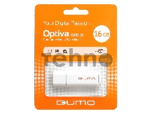Флэш Диск QUMO 16GB Optiva 01 White QM16GUD-OP1-white