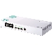 Коммутатор QNAP QSW-308-1C Unmanaged 10 Gb / s switch with 3 SFP + ports, of which 1 is combined with RJ-45, and 8 1 Gb / s RJ-45 ports, bandwidth up to 76 Gb / s, support JumboFrame, фото 2