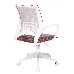 Кресло детское Бюрократ KD-W4 черный/красный красный кристалл крестовина пластик белый пластик белый, фото 4