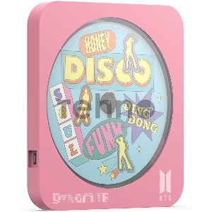 Внешний DVD-приводLG K-POP BTS Dynamite Multi OS DVD writer Pink External Slim ODD GPM2MK10 USB 2.0, M-DISC 4/8x, DVD±R 8x, DVD±RW 8/6x, DVD±R DL 6x, DVD-RAM 5x, CD-RW 24x, CD-R 24x, DVD-ROM 8x, CD 24x, Compatible with Android, Windows, Mac, FireOS, RTL