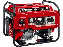 Генератор ЗУБР СБ-5500Е бензиновый с электростартером, 5500 Вт