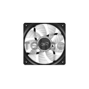 Вентилятор DEEPCOOL RF120W 120x120x25мм (96шт./кор, LED White подсветка, 1300об/мин) Retail