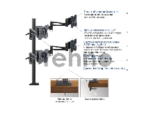 Кронштейн KROMAX OFFICE-4 BLACK 15