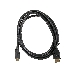 Кабель HDMI-miniHDMI Gembird/Cablexpert , v1.4, 19M/19M, 1.8м, 3D, Ethernet, черный, позол.разъемы, экран, пакет(CC-HDMI4C-6), фото 1