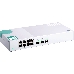 Коммутатор QNAP QSW-308S Unmanaged 10 Gb / s switch with 3 SFP + ports and 8 1 Gb / s RJ-45 ports, throughput up to 76 Gb / s, JumboFrame support, фото 4