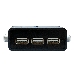 Переключатель DKVM-4U/C2A 4-port KVM Switch with VGA and USB ports. Control 4 computers from a single keyboard, monitor, mouse, Supports video resolutions up to 2048 x 1536, Switching button or Hot Key command, Auto-scan mode, Buzzer. Quick Guide + 2 Sets of KVM Cable, фото 3