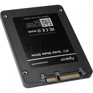 SSD 2.5 Apacer 960Gb AS340 <AP960GAS340G-1> (SATA3, up to 550/510MBs, 80000 IOPs, 3D TLC, 7mm)