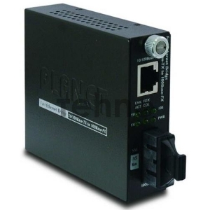 Медиа конвертер Planet FST-802 10/100Base-TX to 100Base-FX (SC) Smart Media Converter