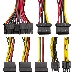 Блок питания 650W ExeGate AB650 (ATX, PC, 8cm fan, 24pin, 4+4pin, PCI-E, 3xSATA, 2xIDE, кабель 220V в комплекте), фото 4