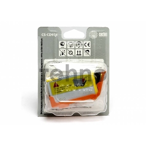 Картридж струйный Cactus CS-CD974 желтый для №920XL HP Officejet 6000/6500/7000/7500 (14,6ml)