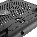 Аксессуар к ноутбуку CROWN  Подставка для ноутбука CMLC-M10 black (Для ноутбуков диагональю до 17”, подсветка, 1*кулер D140*15mm), фото 1