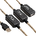 Удлинитель активный USB2.0-repeater ExeGate EX-UAE-AMAF-25.0 (Am/Af, 25м), фото 3
