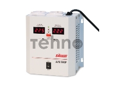 Стабилизатор напряжения Powerman  AVS-500P (220В±8% 500ВА,5А,КПД 98%, циф. индикация вх./вых.)