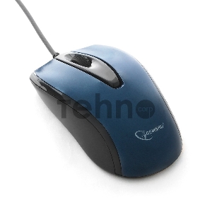 Мышь Gembird MOP-405-B, синий, USB, 1000DPI