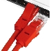 Патч-корд Greenconnect Патч-корд UTP прямой 30m AWG24 кат.5е,  RJ45,  медь, литой (Красный), пластик пакет (GCR-LNC04-30.0m), фото 5
