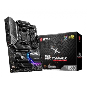 Материнская плата MSI MAG B550 TOMAHAWK Soc-AM4 AMD B550 4xDDR4 ATX AC`97 8ch(7.1) 1 x 2.5Gigabit + Gigabit Ethernet RAID+HDMI+DP