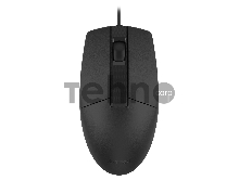 Мышь A4Tech OP-330 черный оптическая (1000dpi) USB (3but)