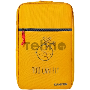 Рюкзак CANYON cabin size backpack for 15.6 laptop,polyester,yellow