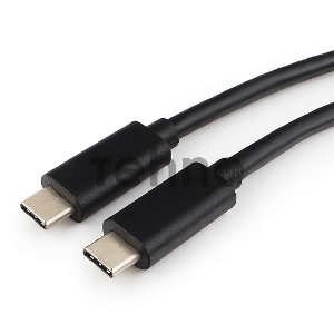 Кабель USB Cablexpert CCP-USB3.1-CMCM-2M, USB3.1 Type-C/USB3.1 Type-C, 2м, пакет