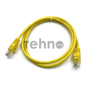 Патч-корд Buro cat5E 1м желтый RJ-45 (m)-RJ-45 (m)