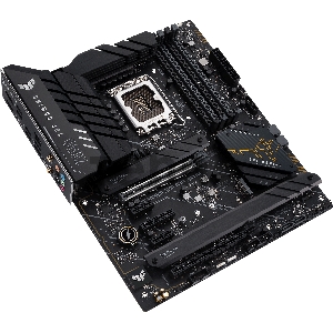 Материнская плата ASUS TUF GAMING Z690-PLUS WIFI, LGA1700, Z690, 4*DDR5, DP+HDMI, CrossFireX, SATA3 + RAID, Audio, Gb LAN, USB 3.2*8, USB 2.0*2, COM*1 header (w/o cable), ATX; 90MB18V0-M0EAY0