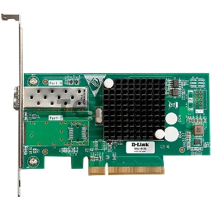 Высокопроизводительный сетевой адаптер D-Link DXE-810S/B1A 10 Gigabit Ethernet для шины PCI Express