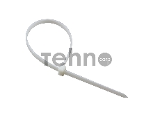 Хомут-стяжка кабельная нейлоновая REXANT 200 x2,5 мм, белая, упаковка 100 шт.