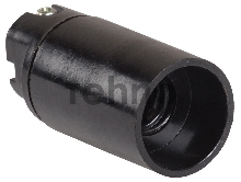 Патрон подвесной карболитовый, Е14, черный IEK Пкб14-04-К01