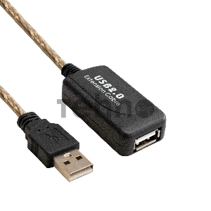 Удлинитель активный USB2.0-repeater ExeGate EX-UAE-AMAF-5.0 (Am/Af, 5м)