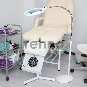 Лупа напольная REXANT, 3D, с подсветкой 42 LED, белая