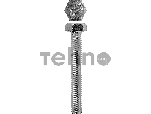 Болт с шестигранной головкой, DIN 933, M12x20 мм, 5 шт, кл. пр. 5.8, оцинкованный, ЗУБР