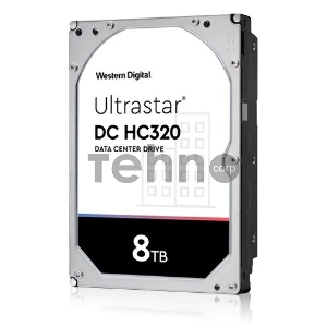 Жесткий диск Western Digital SAS 8TB 7200RPM 12GB/S 256MB DC HC320 0B36400 HGST
