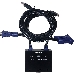 Переключатель-KVM D-Link KVM-221/C1A 2-портовый KVM-переключатель с портами VGA и USB, фото 4