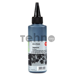 Чернила Cactus CS-I-PG40 черный (100мл) CANON PIXMA MP150/MP160/MP170/MP180/MP210
