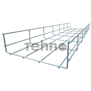 Лоток проволочный 300х60 L3000 сталь 4мм PL60х300х4.0 оцинк. КМ LO0663