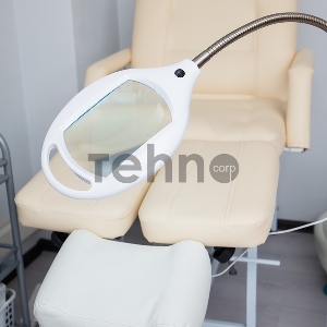 Лупа напольная REXANT, 3D, с подсветкой 42 LED, белая