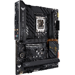 Материнская плата ASUS TUF GAMING Z690-PLUS WIFI, LGA1700, Z690, 4*DDR5, DP+HDMI, CrossFireX, SATA3 + RAID, Audio, Gb LAN, USB 3.2*8, USB 2.0*2, COM*1 header (w/o cable), ATX; 90MB18V0-M0EAY0