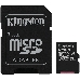Флеш карта microSDHC 128GB microSDXC Kingston <SDCS2/128GB> Class10 UHS-I Canvas Select up to 100MB/s с адапт., фото 2