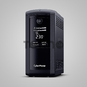 Источник бесперебойного питания UPS CyberPower VP700ELCD Line-Interactive 700VA/390W USB/RS-232/RJ11/45  (4 EURO)