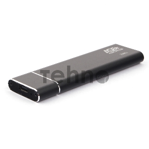 Внешний корпус AgeStar USB 3.1 Type-C M.2 NVME (M-key)  AgeStar 31UBNV5C (BLACK), алюминий, черный